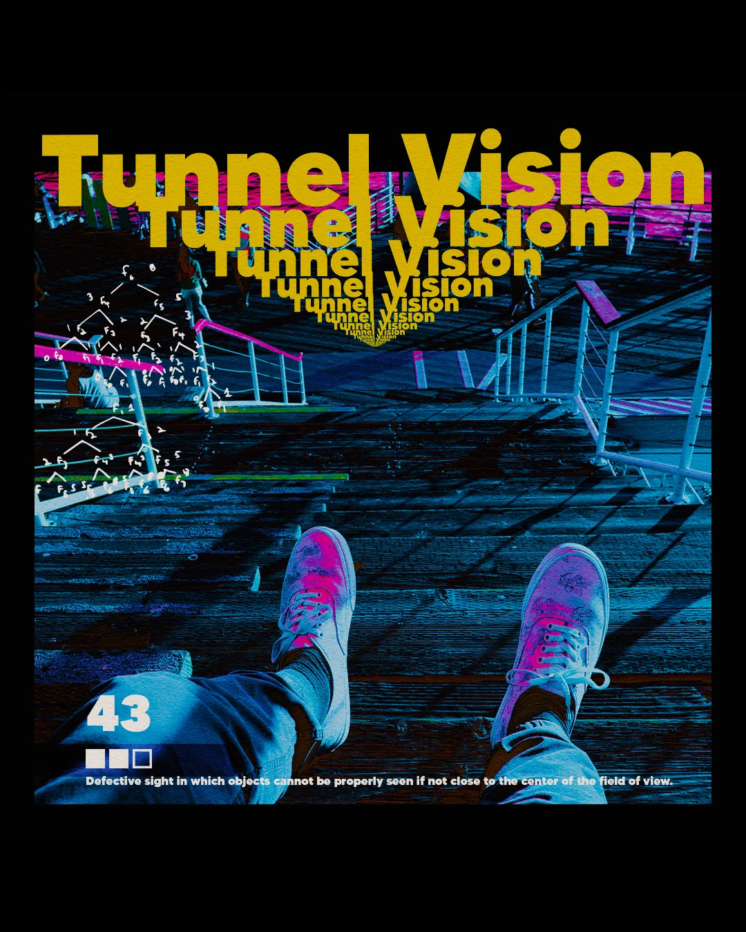 Tunnel Vision Art piece print